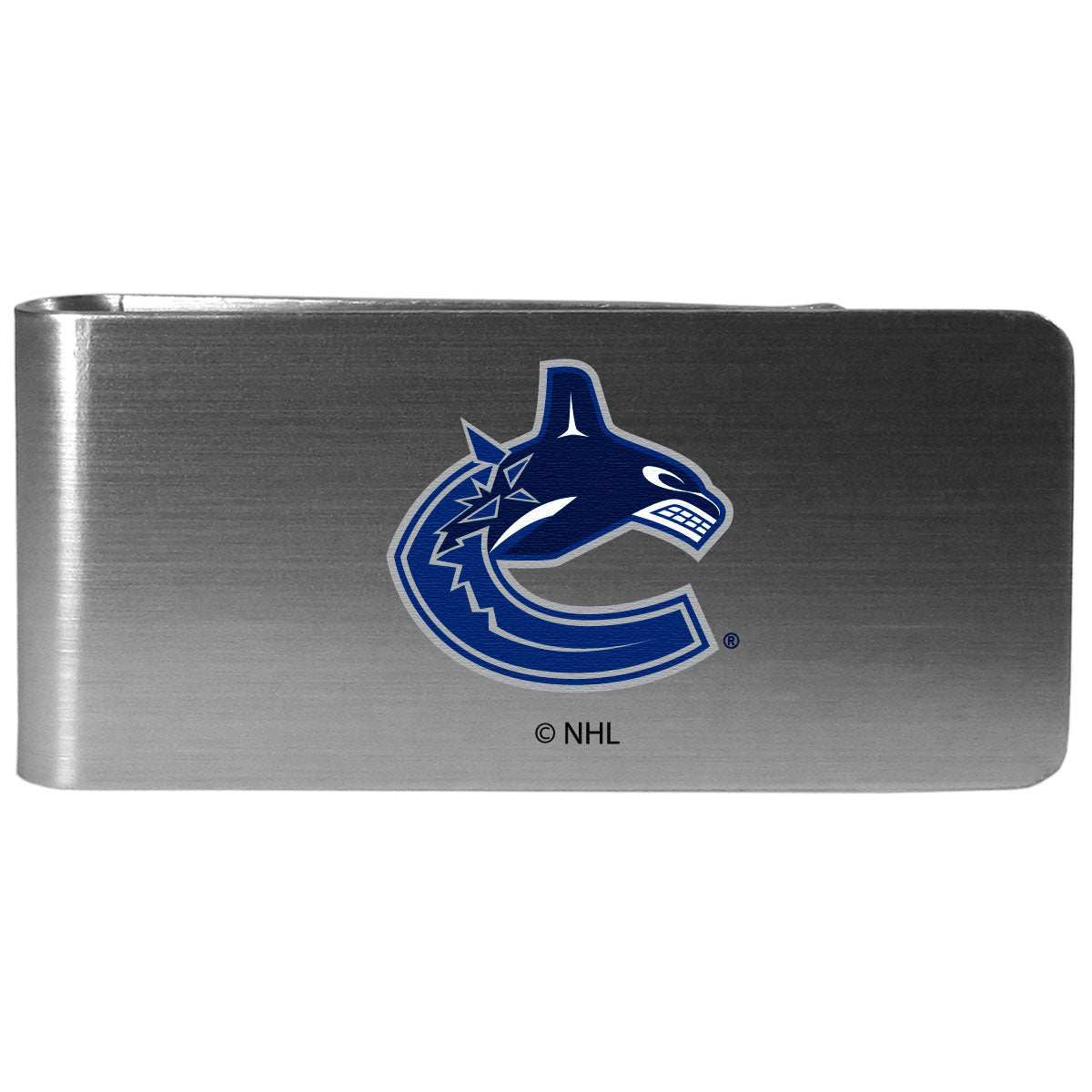 Vancouver Canucks Steel Money Clip Logo - Vancouver Canucks - Flyclothing LLC