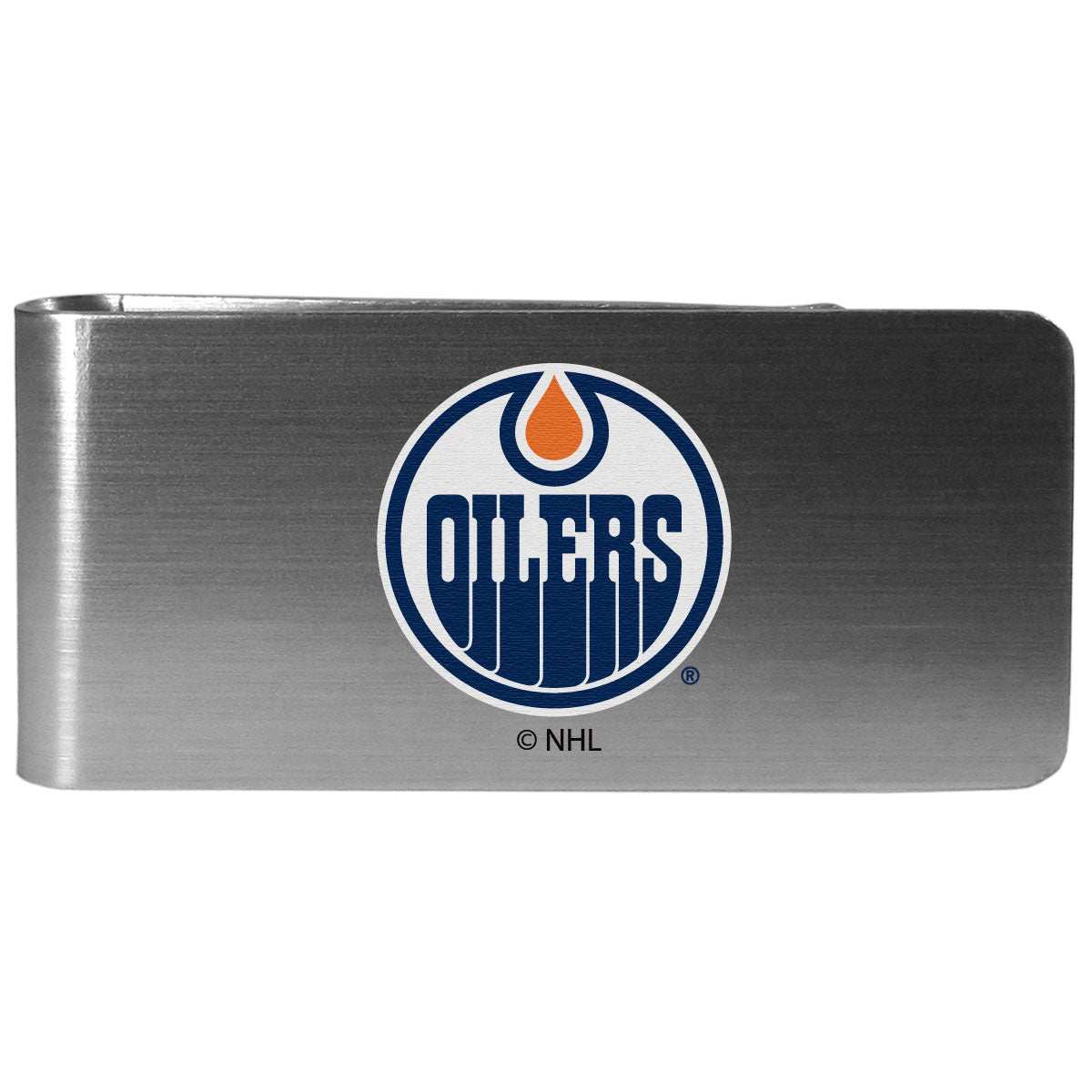 Edmonton Oilers Steel Money Clip Logo - Edmonton Oilers - Flyclothing LLC