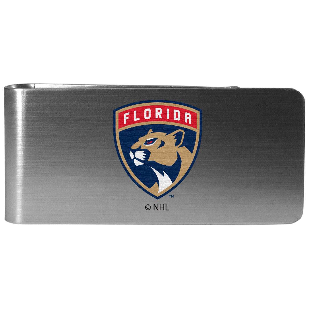 Florida Panthers Steel Money Clip Logo - Florida Panthers - Flyclothing LLC