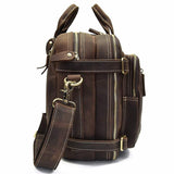 Dublin Leather Backpack Briefcase 2-in-1 - Classy Leather Bags - Flyclothing LLC