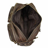 Dublin Leather Backpack Briefcase 2-in-1 - Classy Leather Bags - Flyclothing LLC
