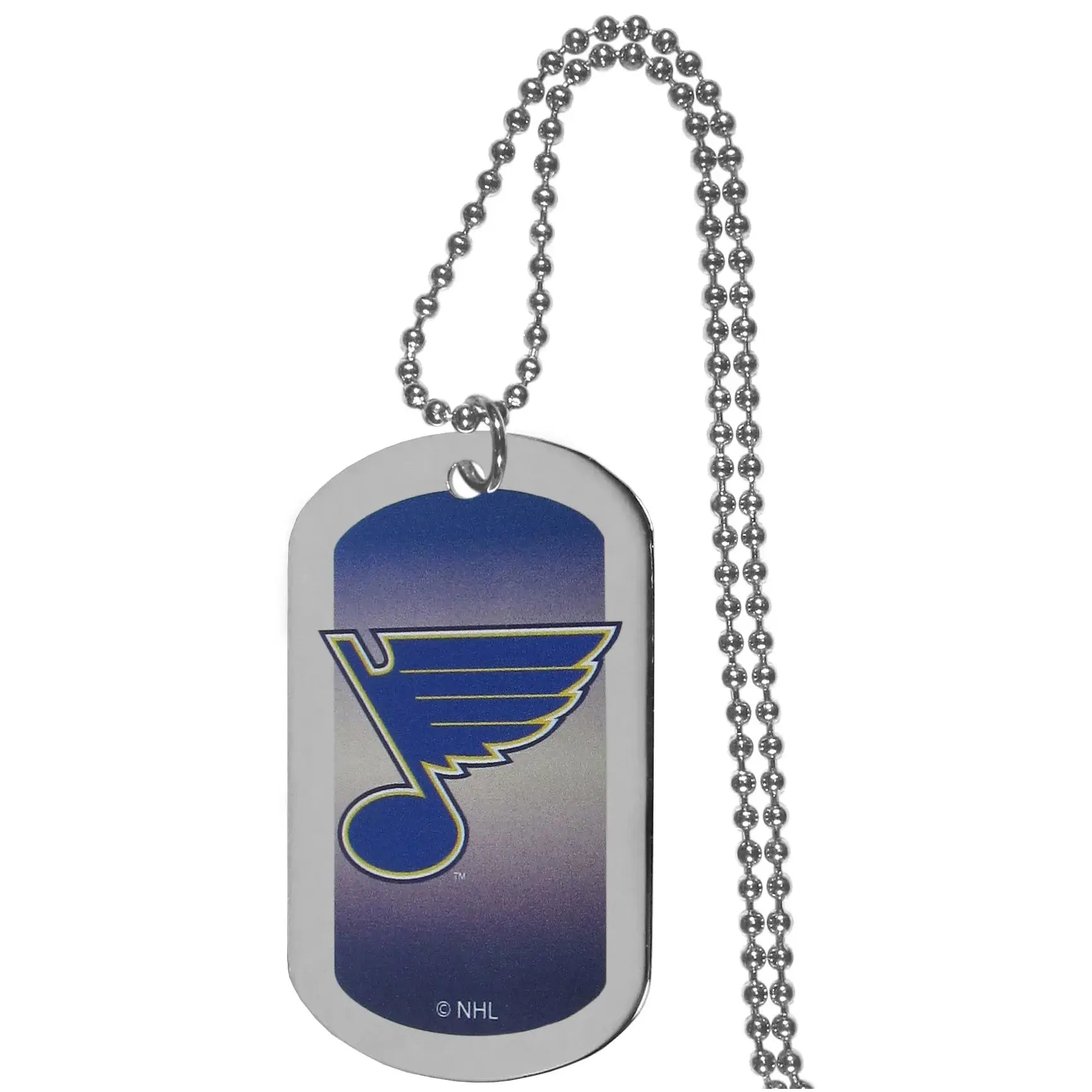 St. Louis Blues Team Tag Necklace - St. Louis Blues - Flyclothing LLC