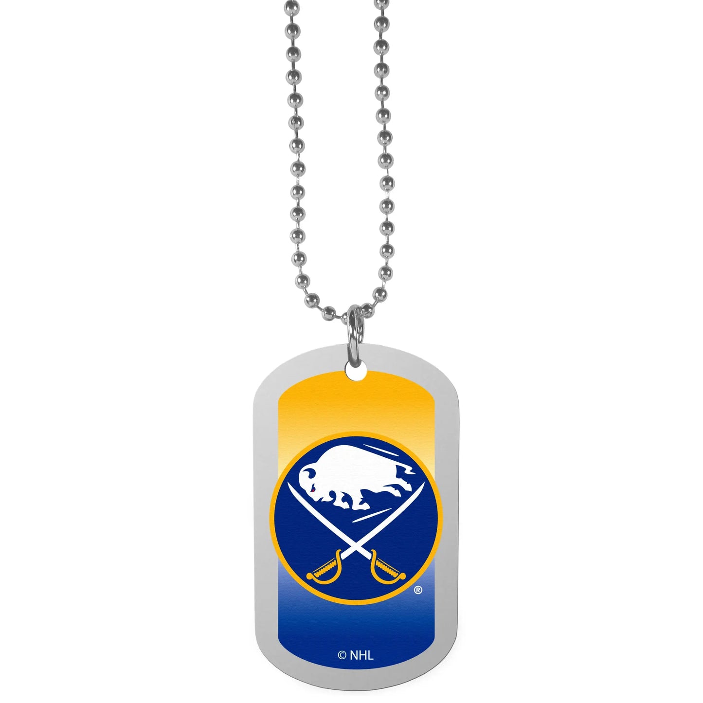 Buffalo Sabres Team Tag Necklace - Buffalo Sabres - Flyclothing LLC