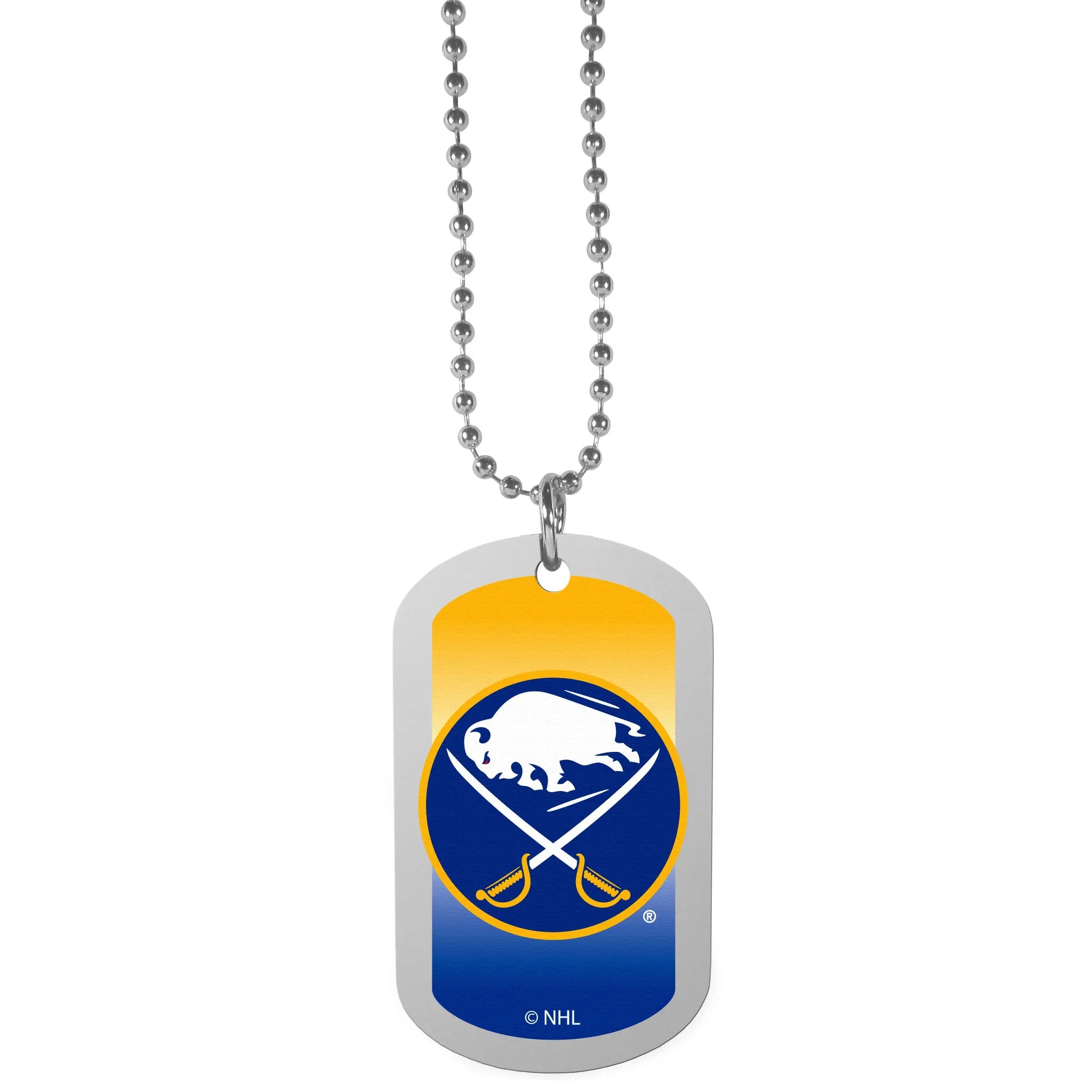 Buffalo Sabres Team Tag Necklace - Buffalo Sabres - Flyclothing LLC