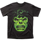 Camiseta de Hulk con cara enojada