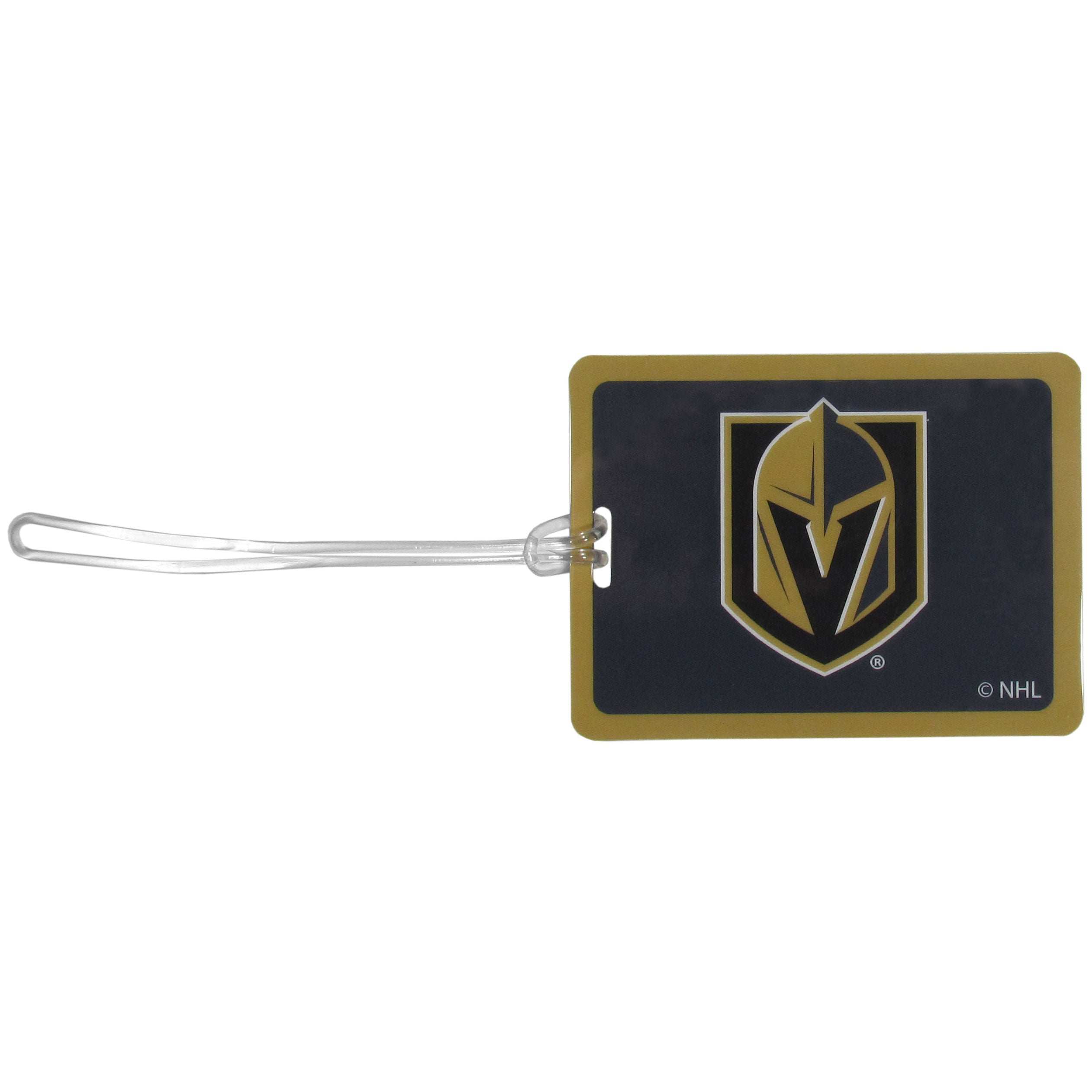 Vegas Golden Knights Vinyl Luggage Tag - Vegas Golden Knights - Flyclothing LLC
