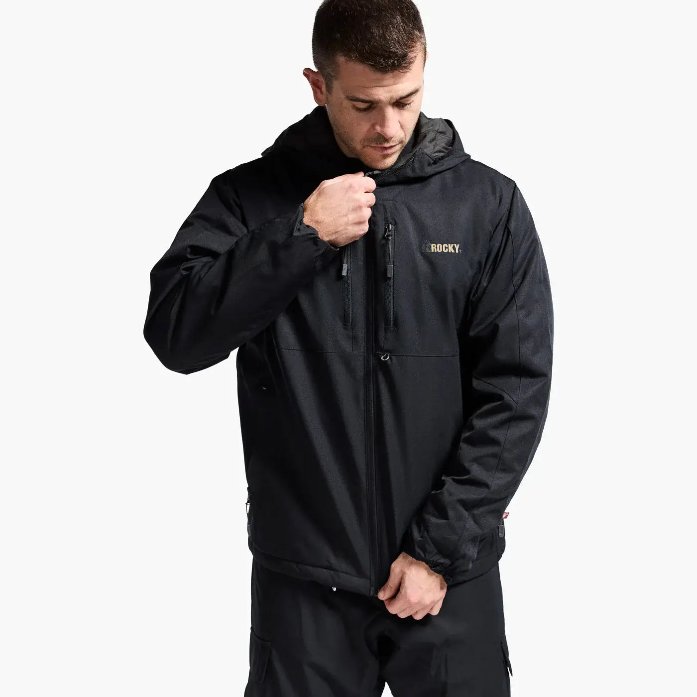Rocky Rugged 80G Insulated Hooded Jacket - Rocky Boots - Flyclothing LLC
