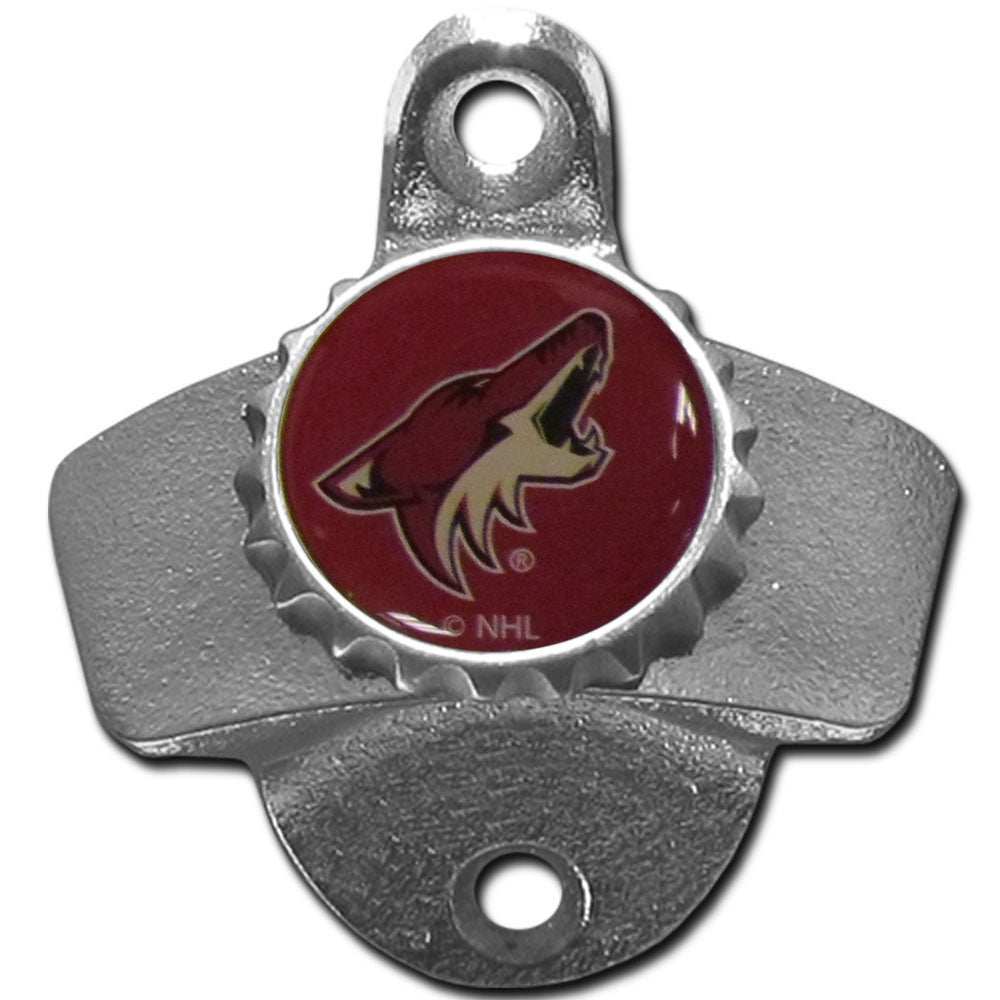 Arizona Coyotes Wall Mounted Bottle Opener - Arizona Coyotes - Flyclothing LLC