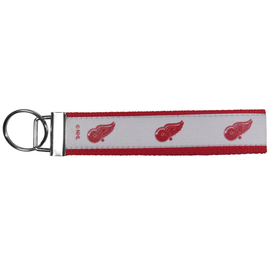 Detroit Red Wings® Woven Wristlet Key Chain
