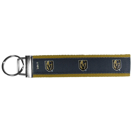 Vegas Golden Knights® Woven Wristlet Key Chain