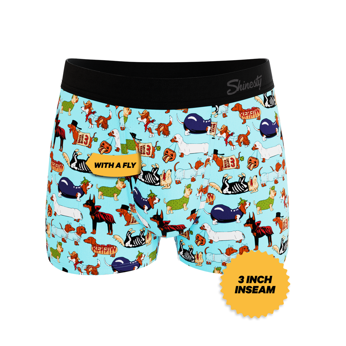 The Halloweenies | Halloween Dogs Ball Hammock® Pouch Trunks Underwear