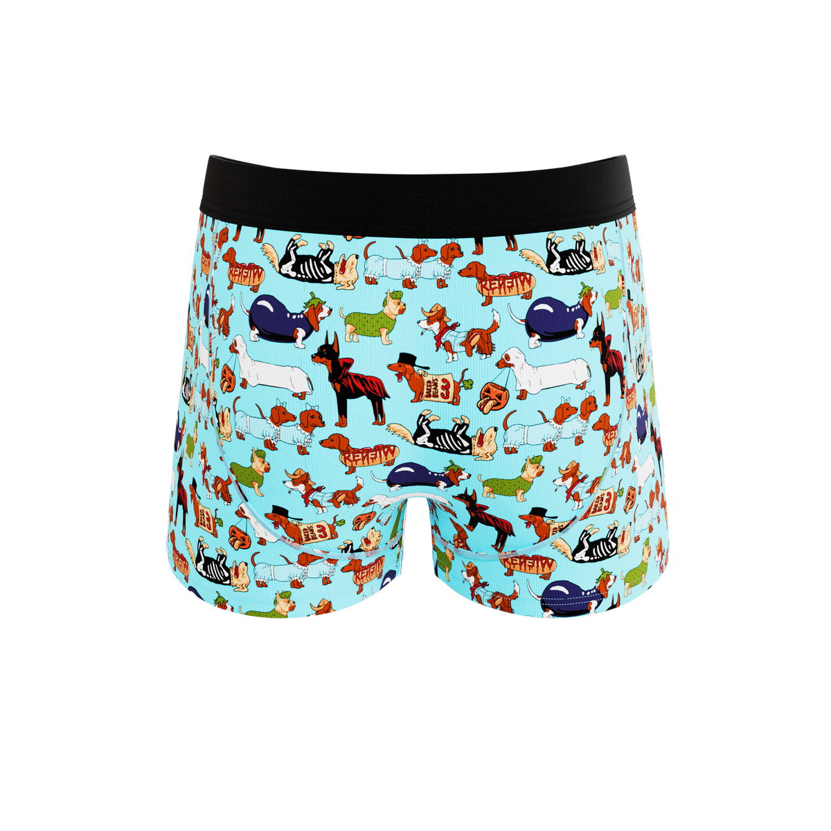 The Halloweenies | Halloween Dogs Ball Hammock® Pouch Trunks Underwear
