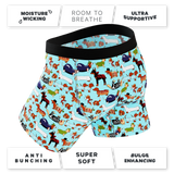 The Halloweenies | Halloween Dogs Ball Hammock® Pouch Underwear With Fly