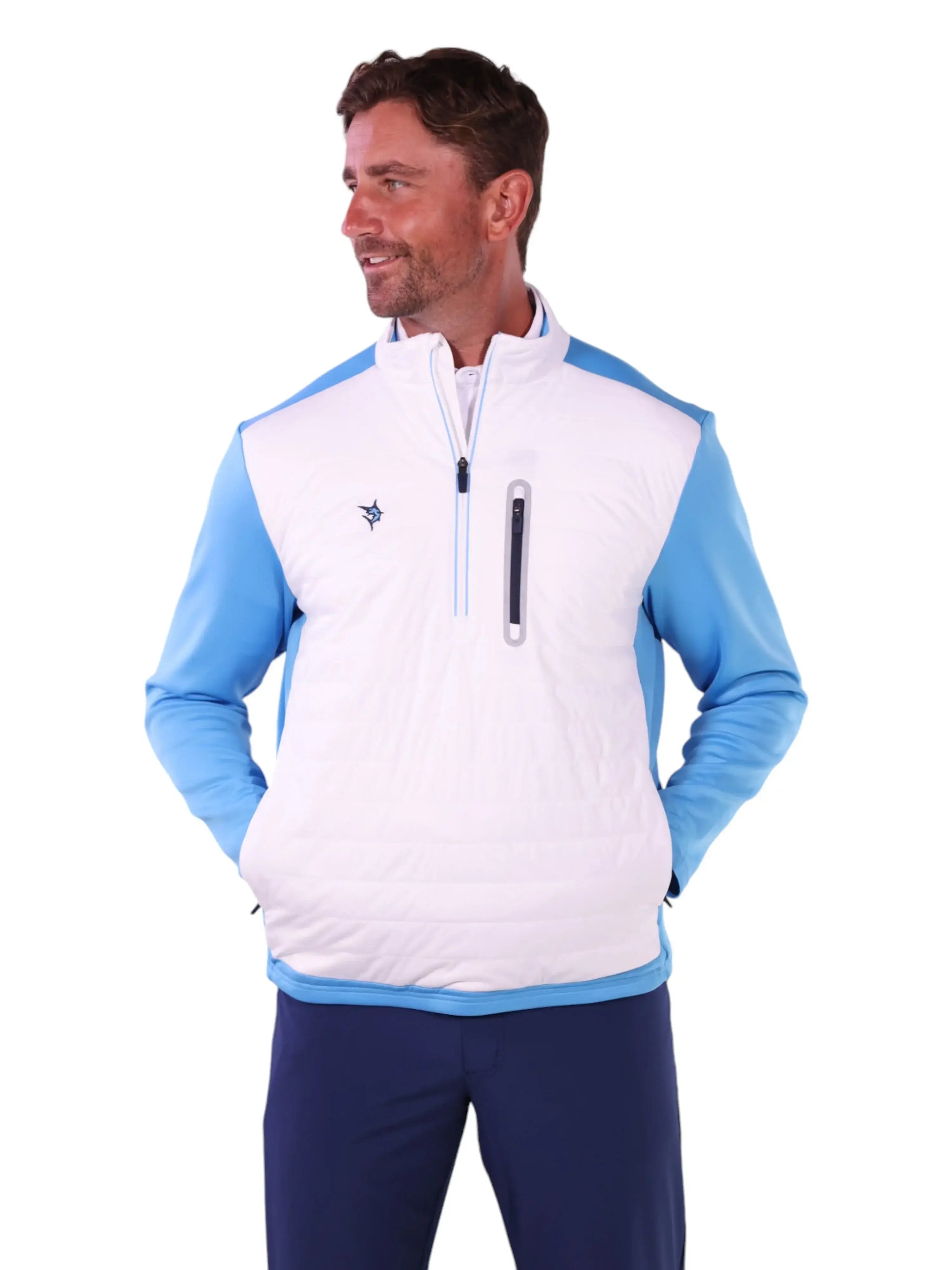 Hampton Pullover Technical Layer - White Water Life - Flyclothing LLC