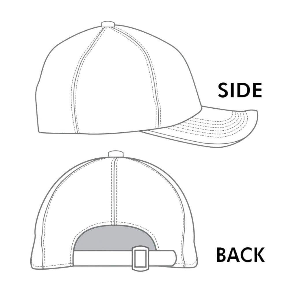 Hamsa Hand Pointed Evil Eye Pattern Printed Baseball Cap - Madeline Love - Flyclothing LLC