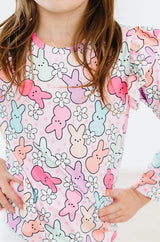 Hangin with My Peeps L/S Ruffle Tee - Mila & Rose ® - Flyclothing LLC