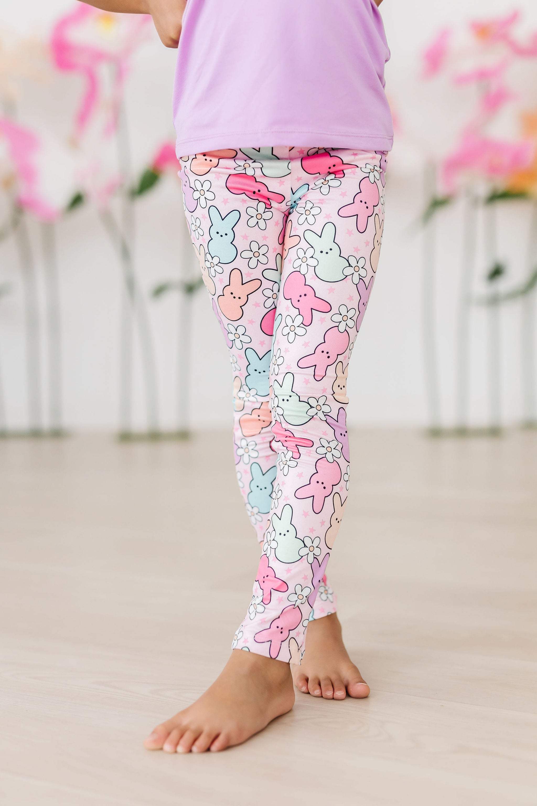 Hangin with My Peeps Leggings - Mila & Rose ® - Flyclothing LLC