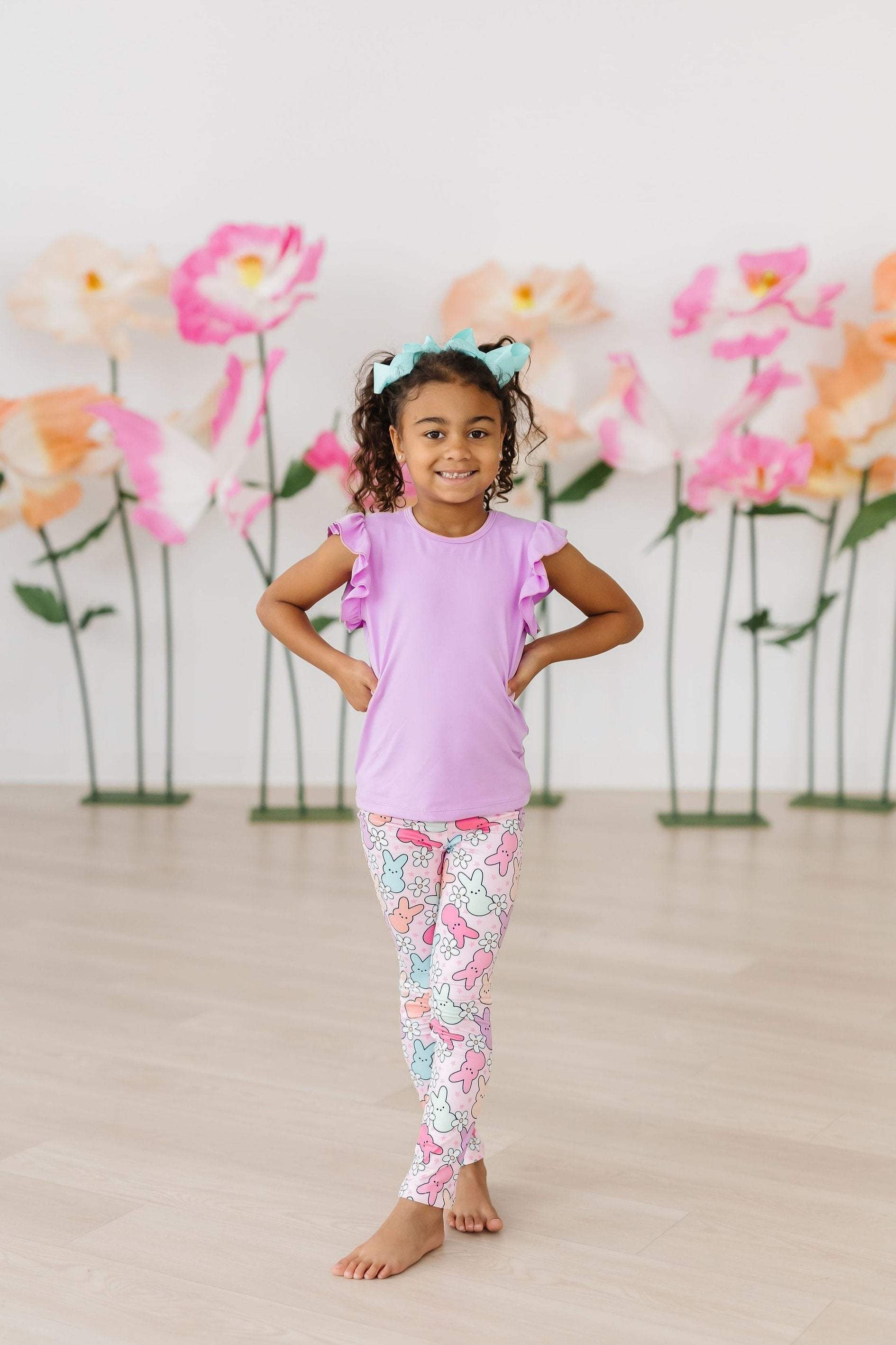 Hangin with My Peeps Leggings - Mila & Rose ® - Flyclothing LLC