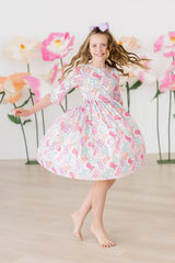 Hangin with my Peeps 3/4 Sleeve Pocket Twirl Dress - Mila & Rose ® - Flyclothing LLC