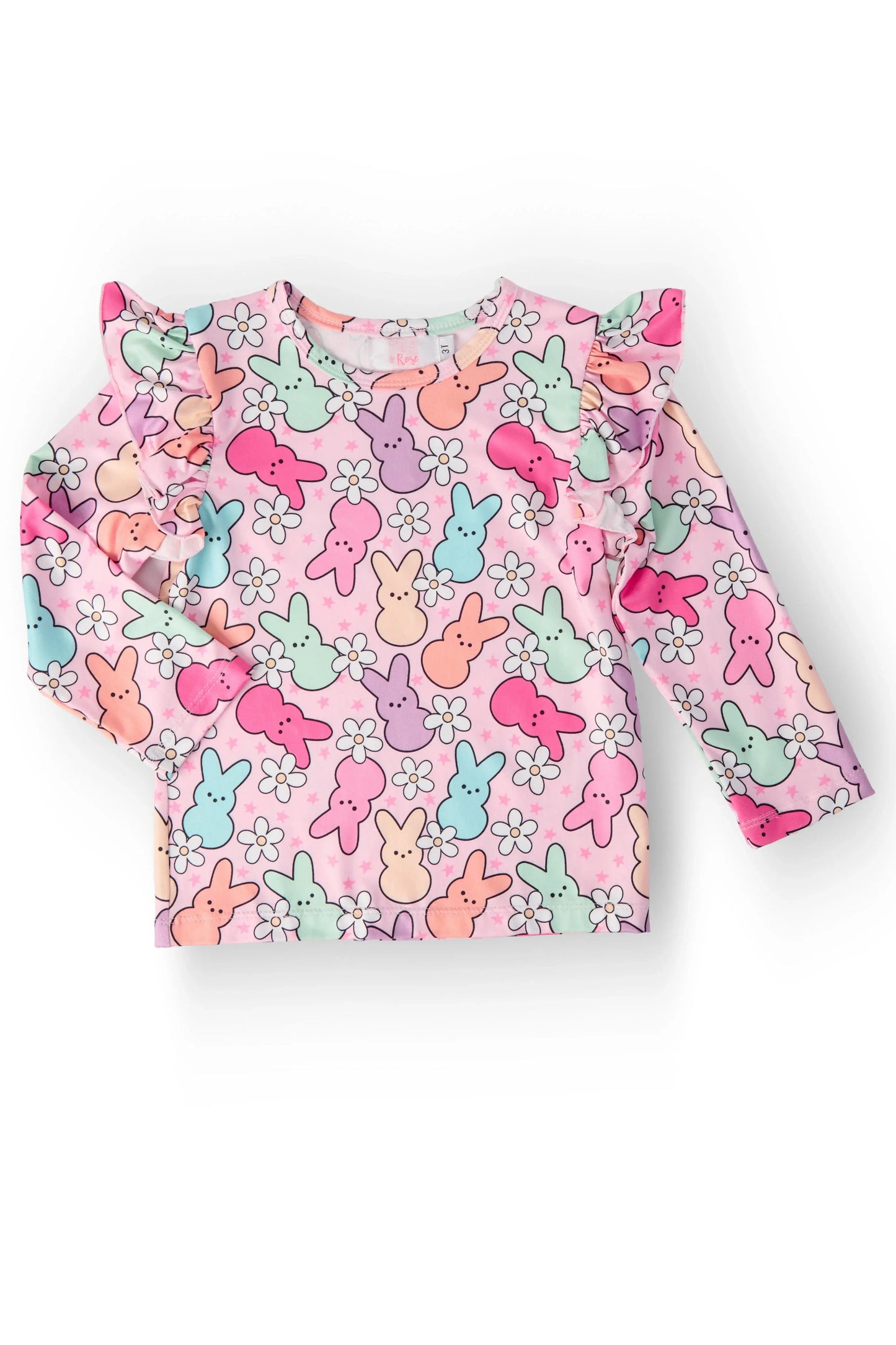 Hangin with My Peeps L/S Ruffle Tee - Mila & Rose ® - Flyclothing LLC