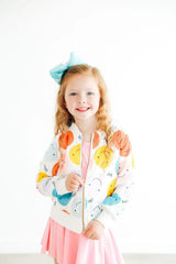 Happy Days Satin Jacket - Mila & Rose ® - Flyclothing LLC