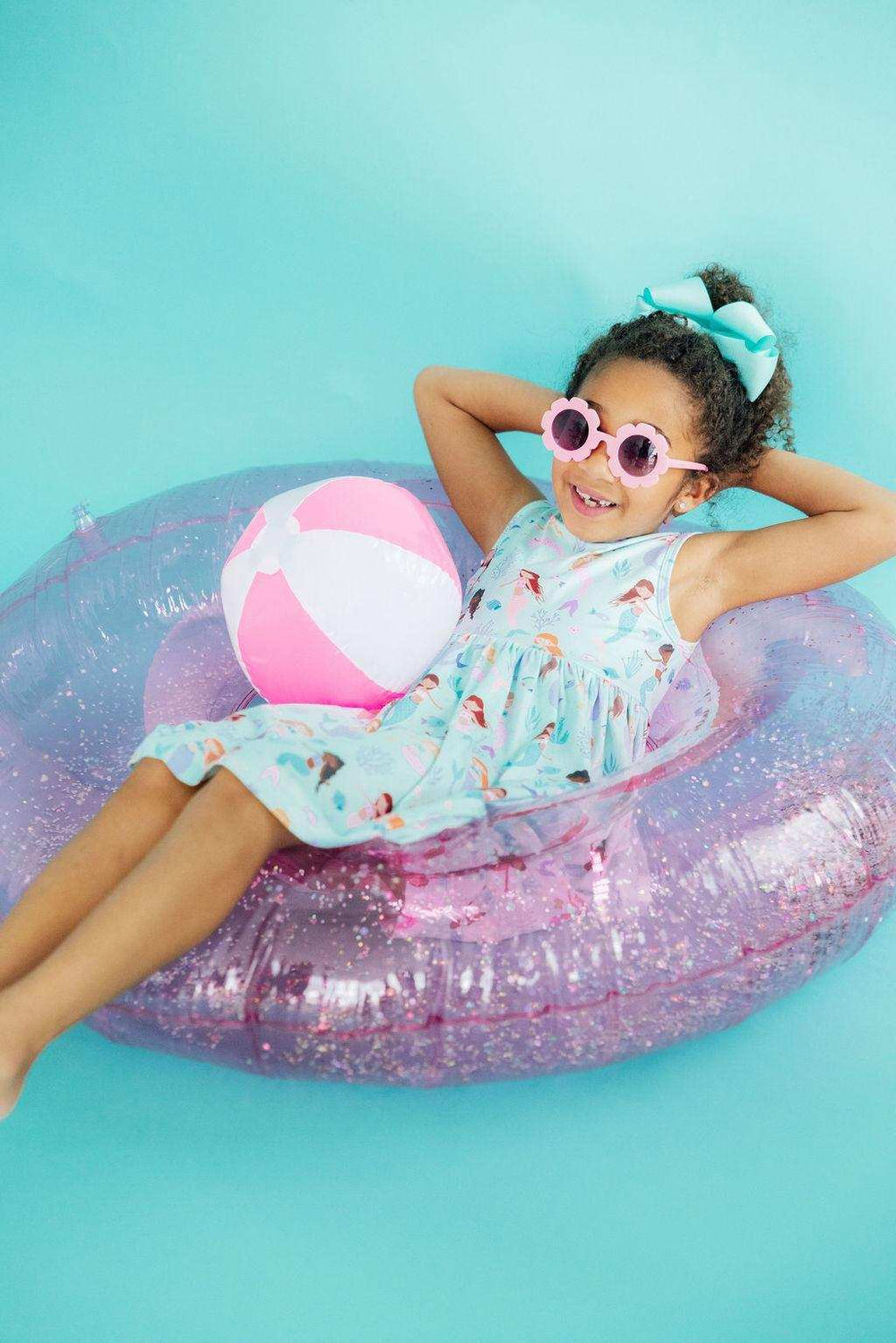 Happy as a Clam Tank Twirl Dress - Mila & Rose ® - Flyclothing LLC