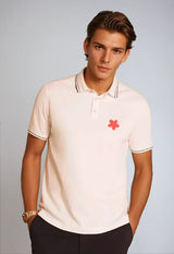 Happy Polo Shirt - White - Buki - Flyclothing LLC