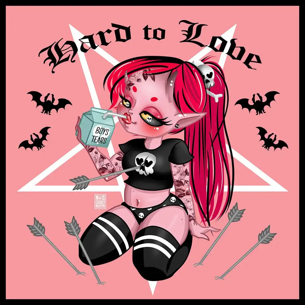 Black Market Art Company Hard to Love Print - Black Market Art Company - Flyclothing LLC