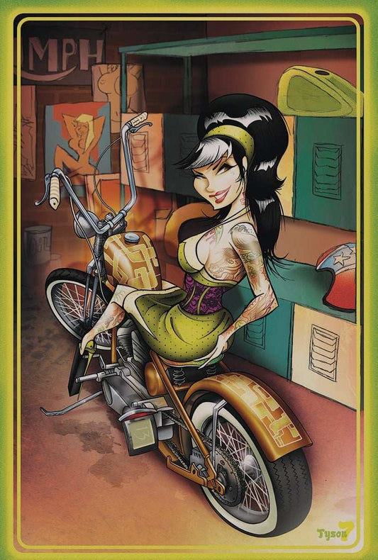 Black Market Art Company Hardtail Print - Black Market Art Company - Flyclothing LLC