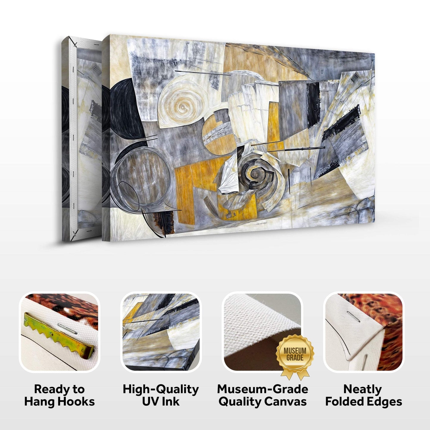 Canvas Print: "Harmonic Dissonance" - Tailored Canvases - Flyclothing LLC