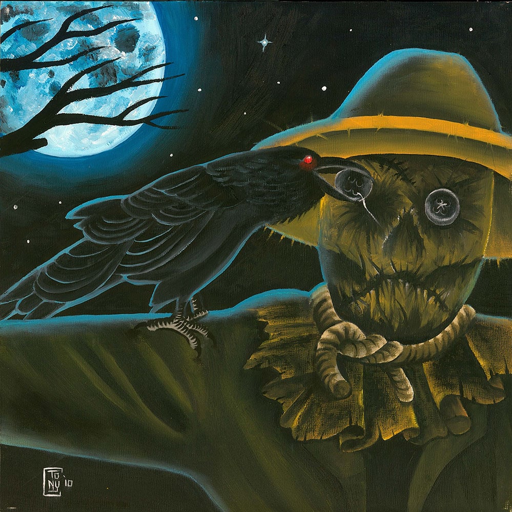 Black Market Art Company Harvest Moon Print