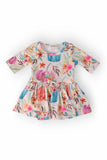 Harvest Blooms 3/4 Sleeve Twirl Bodysuit - Mila & Rose ®