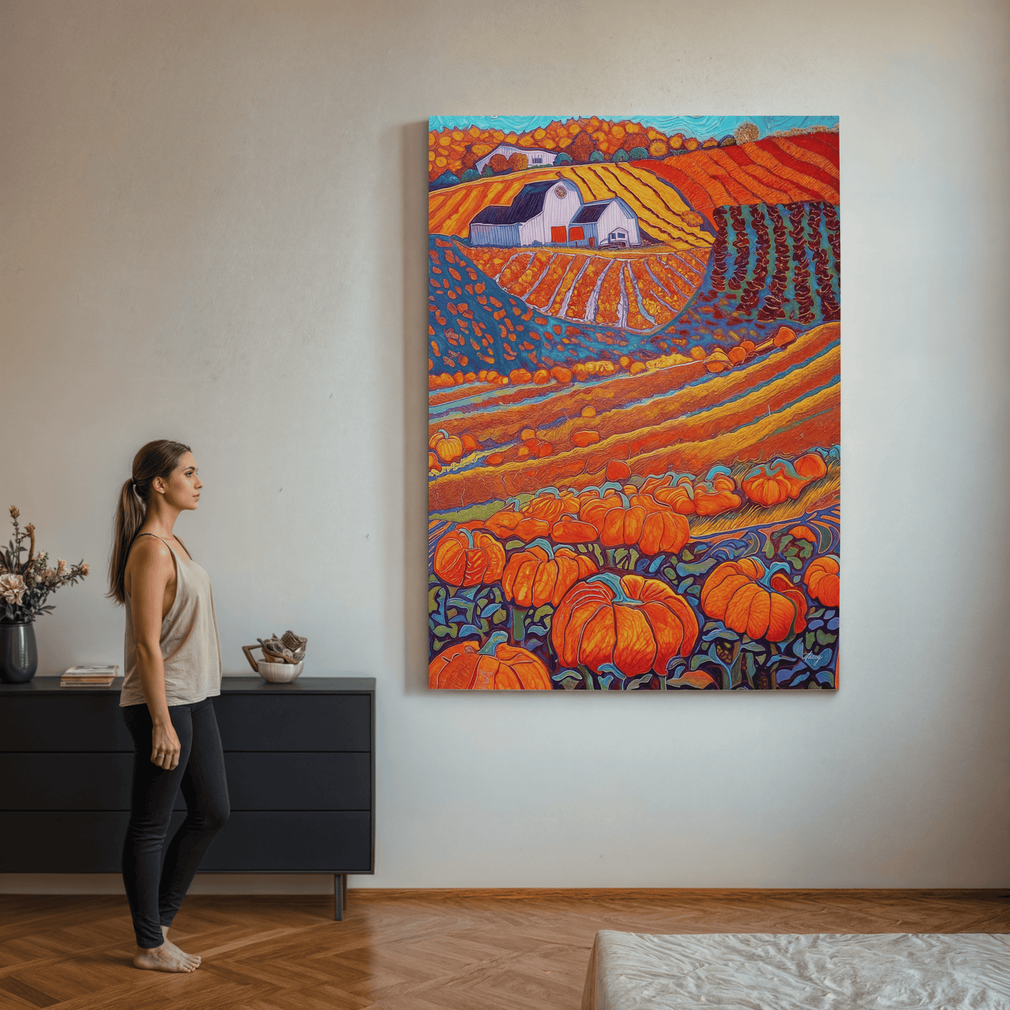 Canvas Print: "Harvest Hues" - Tailored Canvases - Flyclothing LLC