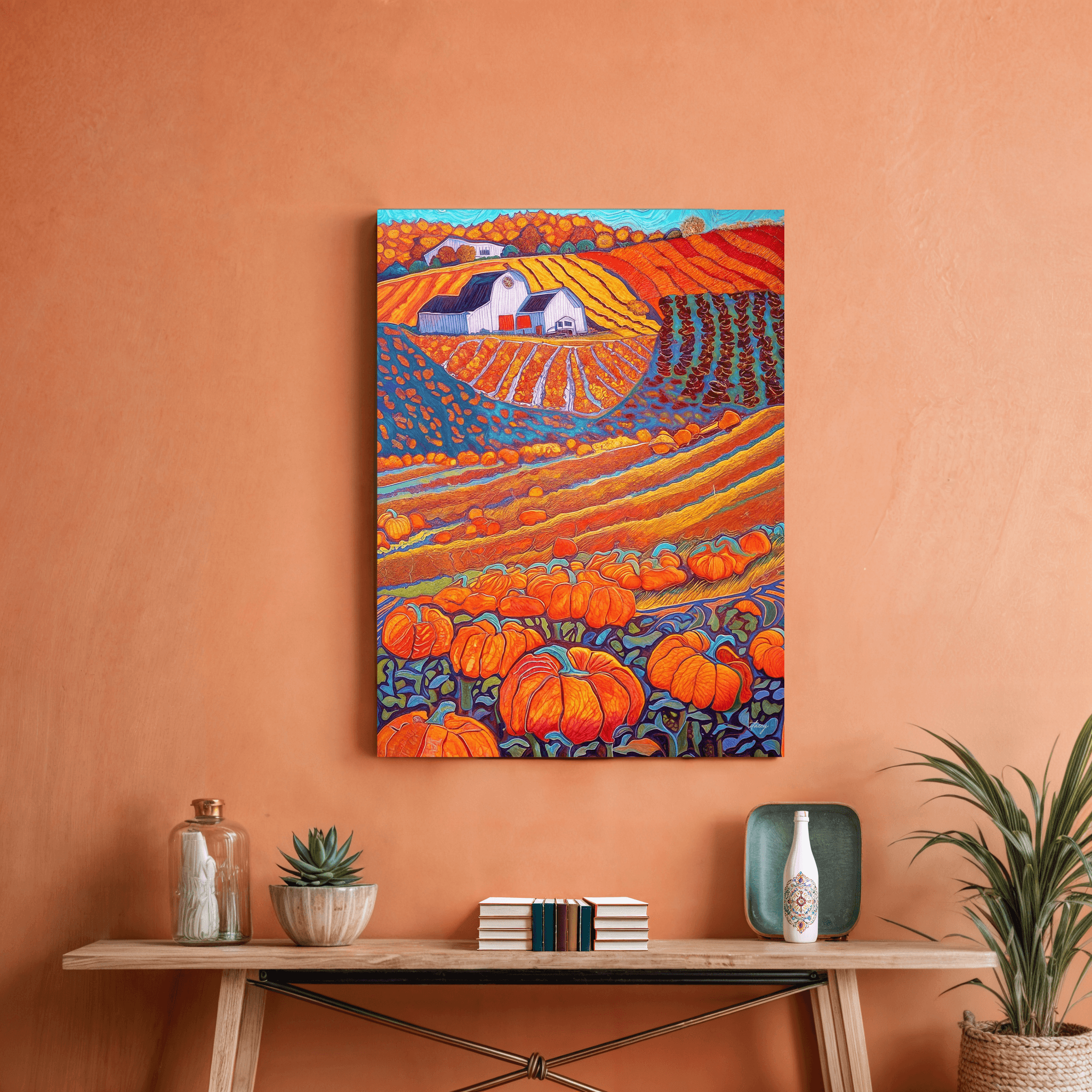 Canvas Print: "Harvest Hues" - Tailored Canvases - Flyclothing LLC