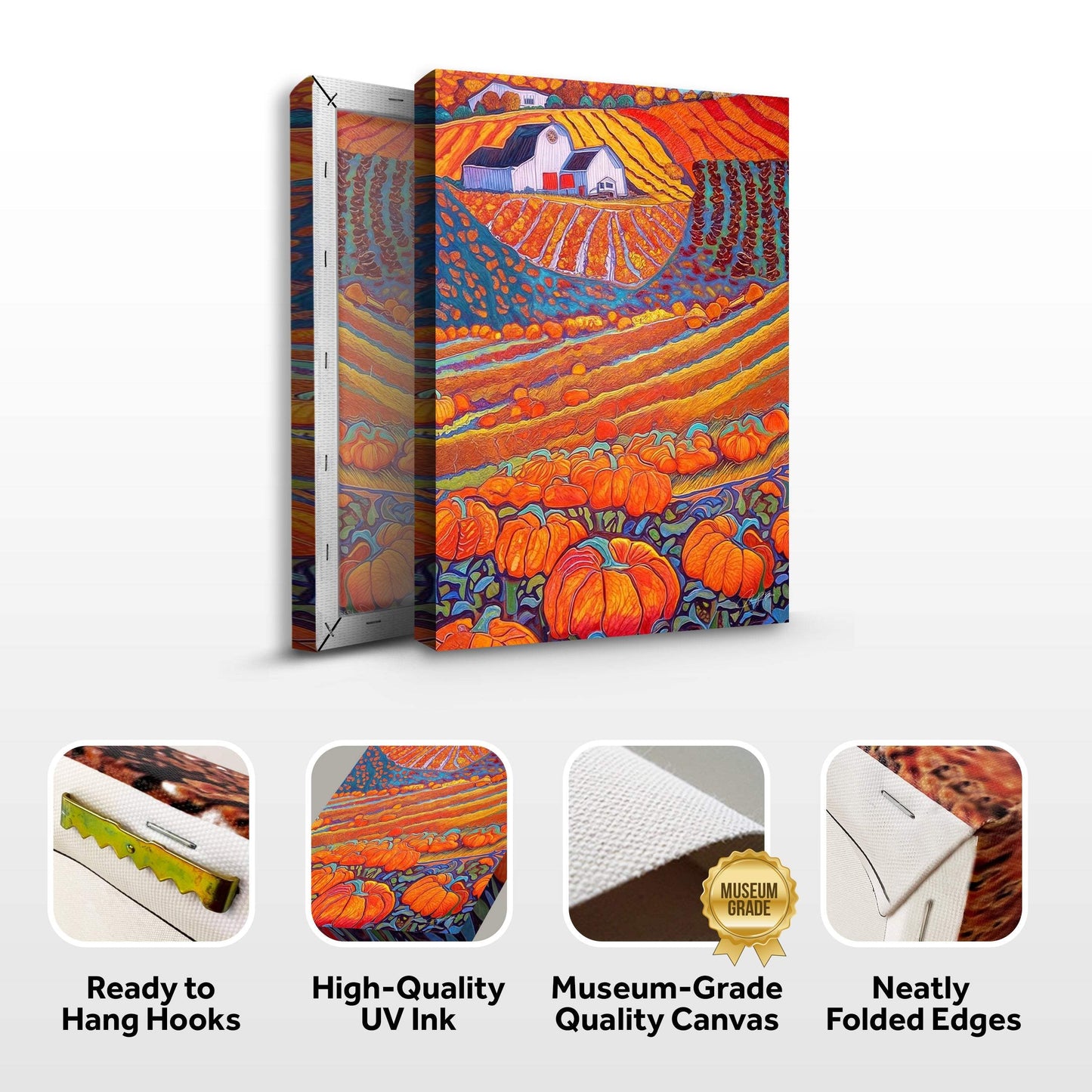 Canvas Print: "Harvest Hues" - Tailored Canvases - Flyclothing LLC