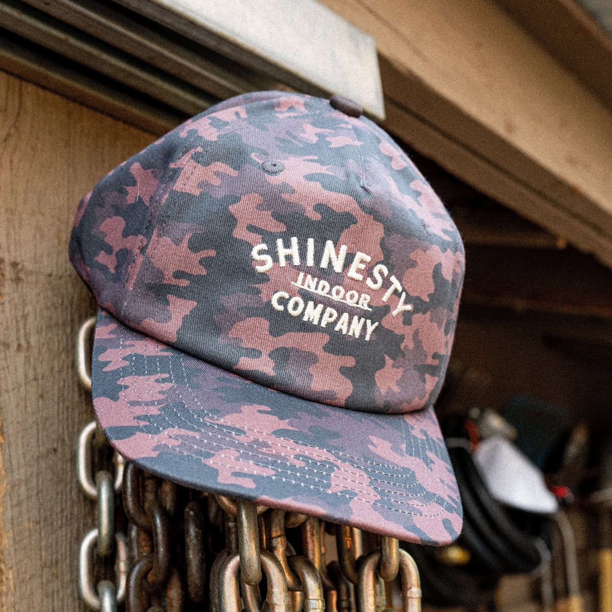 The Camo Indoor Co. | Camouflage Indoor 5 Panel Canvas Hat - Shinesty - Flyclothing LLC