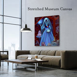 Black Market Art Company Haunted Mansion Bride Print