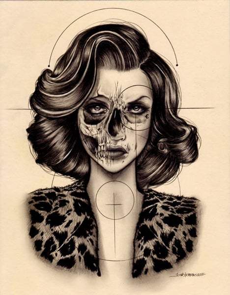 Black Market Art Company Haute Decay Print - Black Market Art Company - Flyclothing LLC