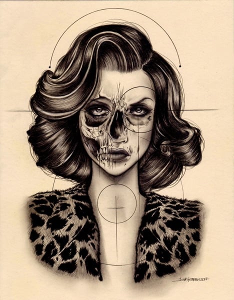 Black Market Art Company Haute Decay Print