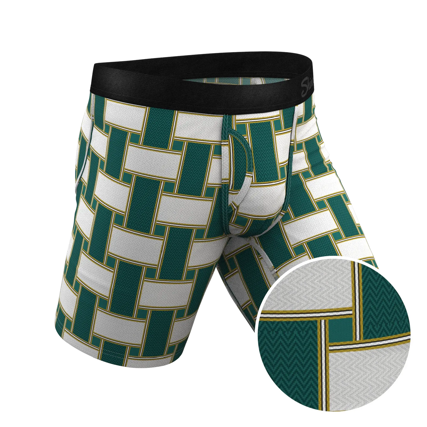 The Lawn Chair | Vintage Webbed Long Leg Ball Hammock® Pouch Underwear With Fly - Shinesty - Flyclothing LLC