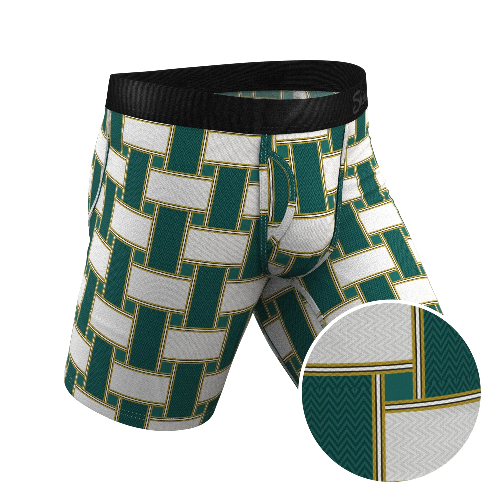 The Lawn Chair | Vintage Webbed Long Leg Ball Hammock® Pouch Underwear With Fly - Shinesty - Flyclothing LLC