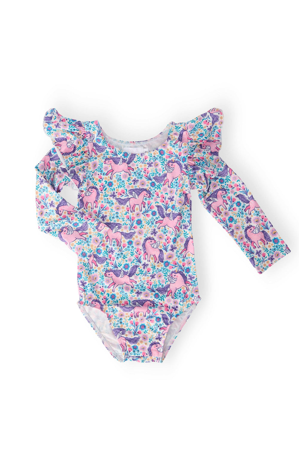 Head in the Clouds L/S Flutter Sleeve Leotard - Mila & Rose ® - Flyclothing LLC