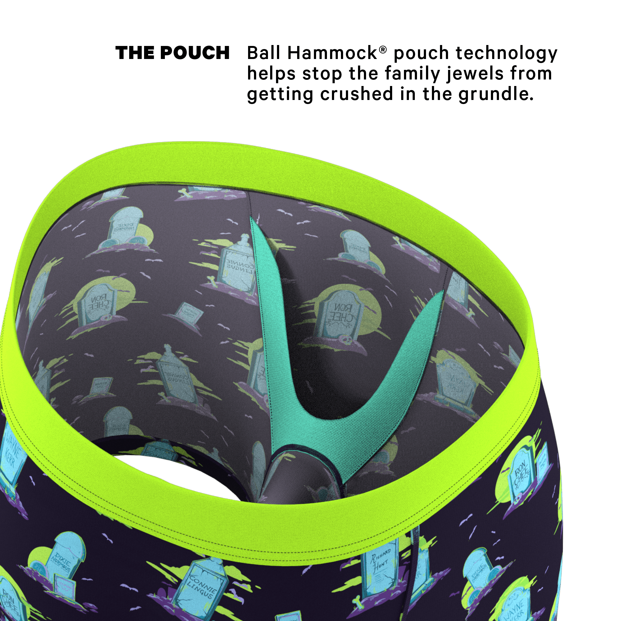 The Headstone | Tombstone Ball Hammock® Pouch Underwear - Shinesty
