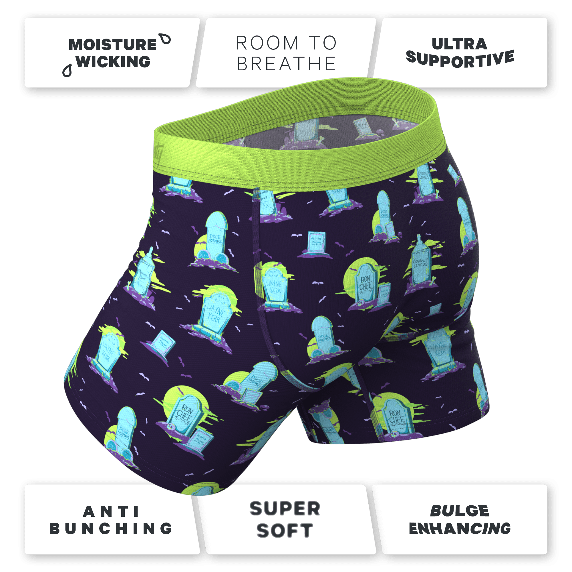 The Headstone | Tombstone Ball Hammock® Pouch Underwear - Shinesty