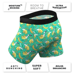 The Health Class | Retro Banana Ball Hammock® Pouch Underwear - Shinesty