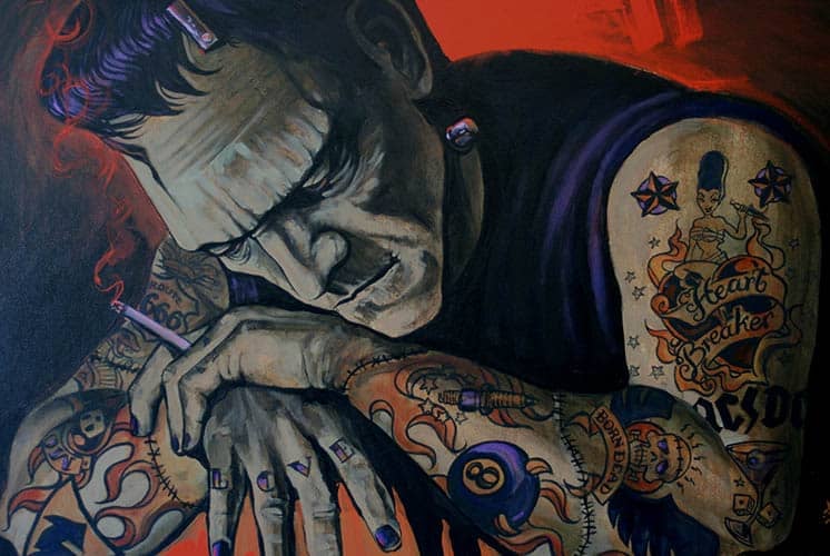 Black Market Art Company Heart Breaker Print