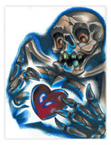 Black Market Art Company Heart Broke Print