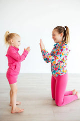 Heart Hustle Full-Zip Ruffle Active Jacket - Mila & Rose ® - Flyclothing LLC