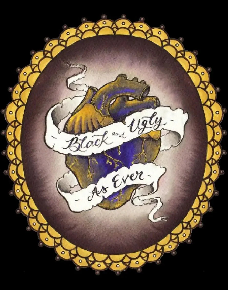 Black Market Art Company Heart Throb Print - Black Market Art Company - Flyclothing LLC