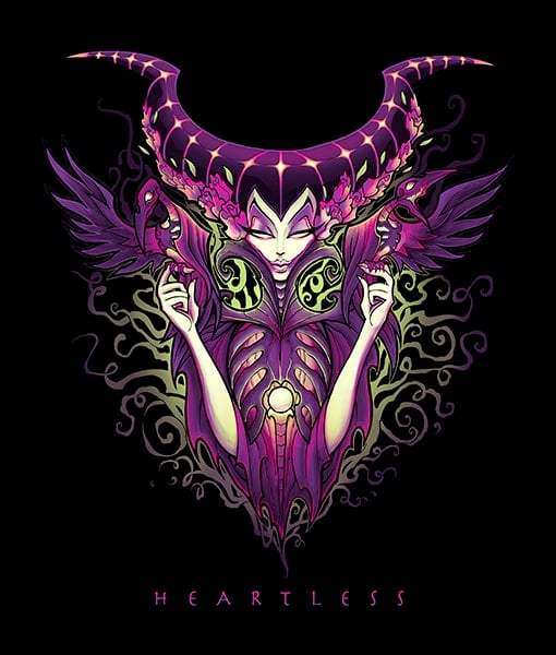 Black Market Art Company Heartless Print - Black Market Art Company - Flyclothing LLC